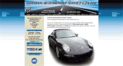 Desktop Screenshot of germancarservicerepair.com